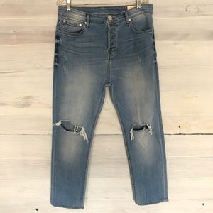 KITH distressed denim jeans 👖